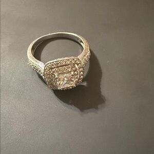 Elegant Silver 925 Women's Ring size 9